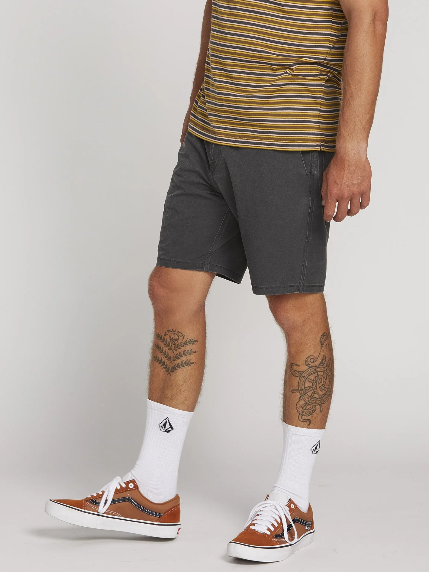 Snt Faded Shorts-Stoff - Stealth - Image 3