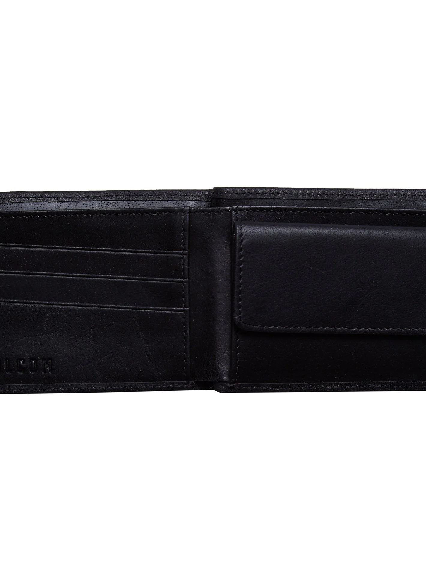 Portemonnaie Volcom Leather - Black - Image 3